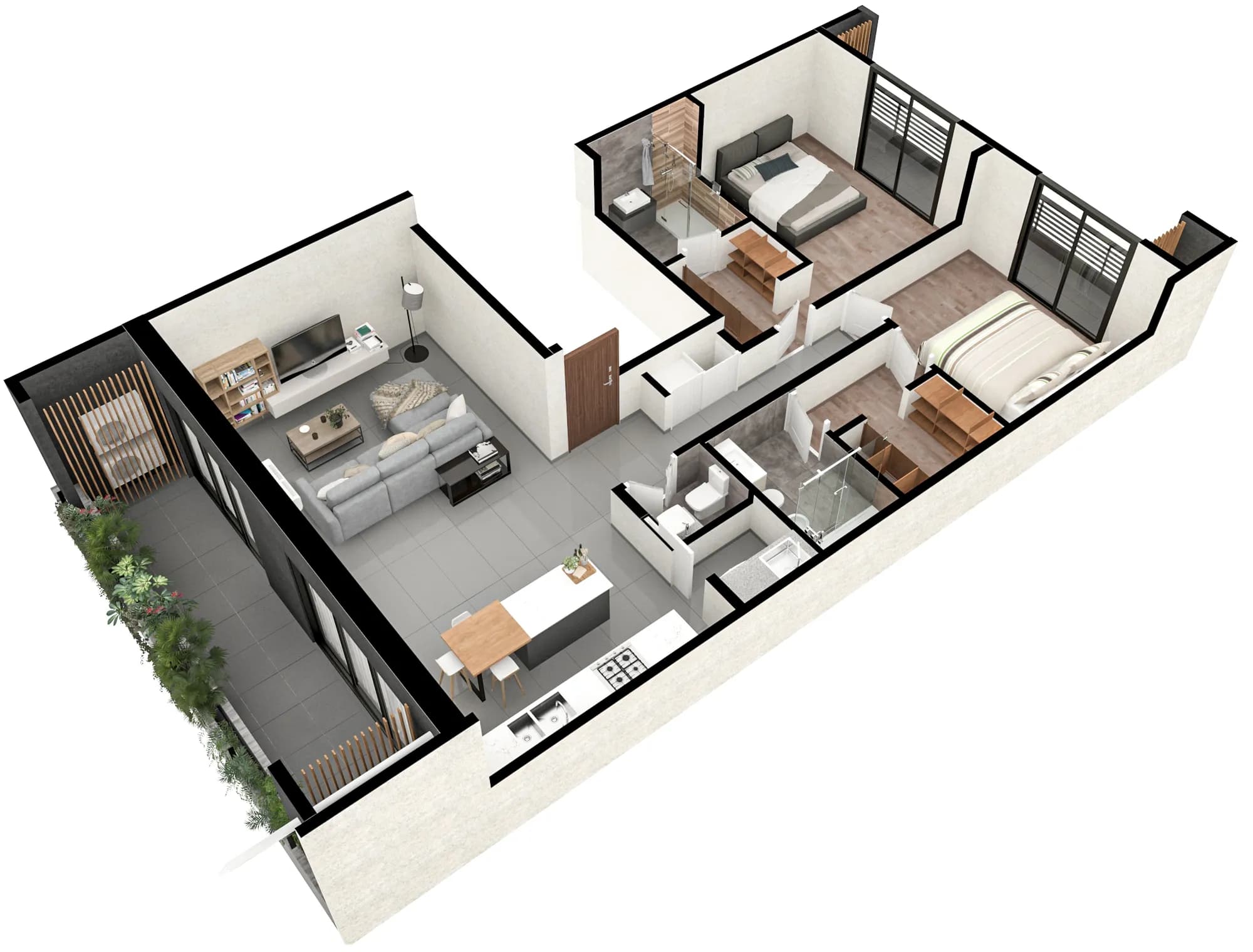 Unidad · 3 ambientes — Boulevard