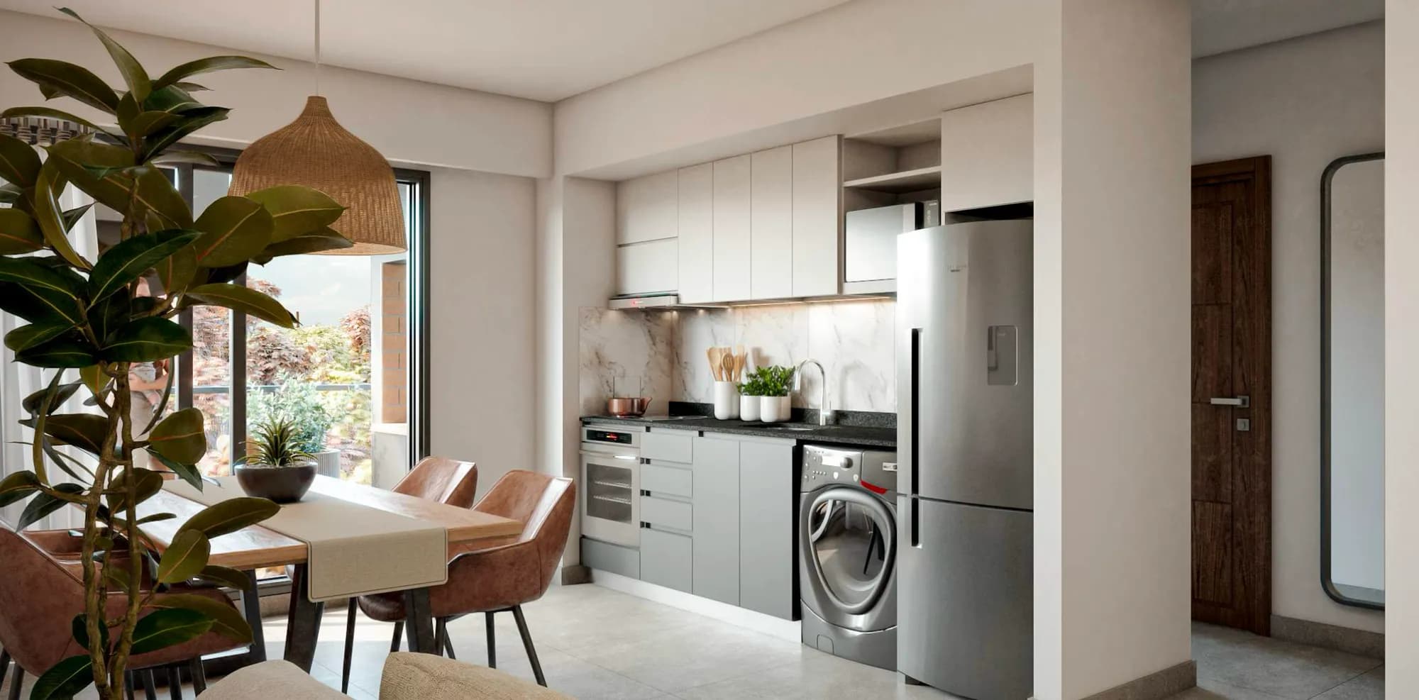 Cocina y comedor — Chic 51